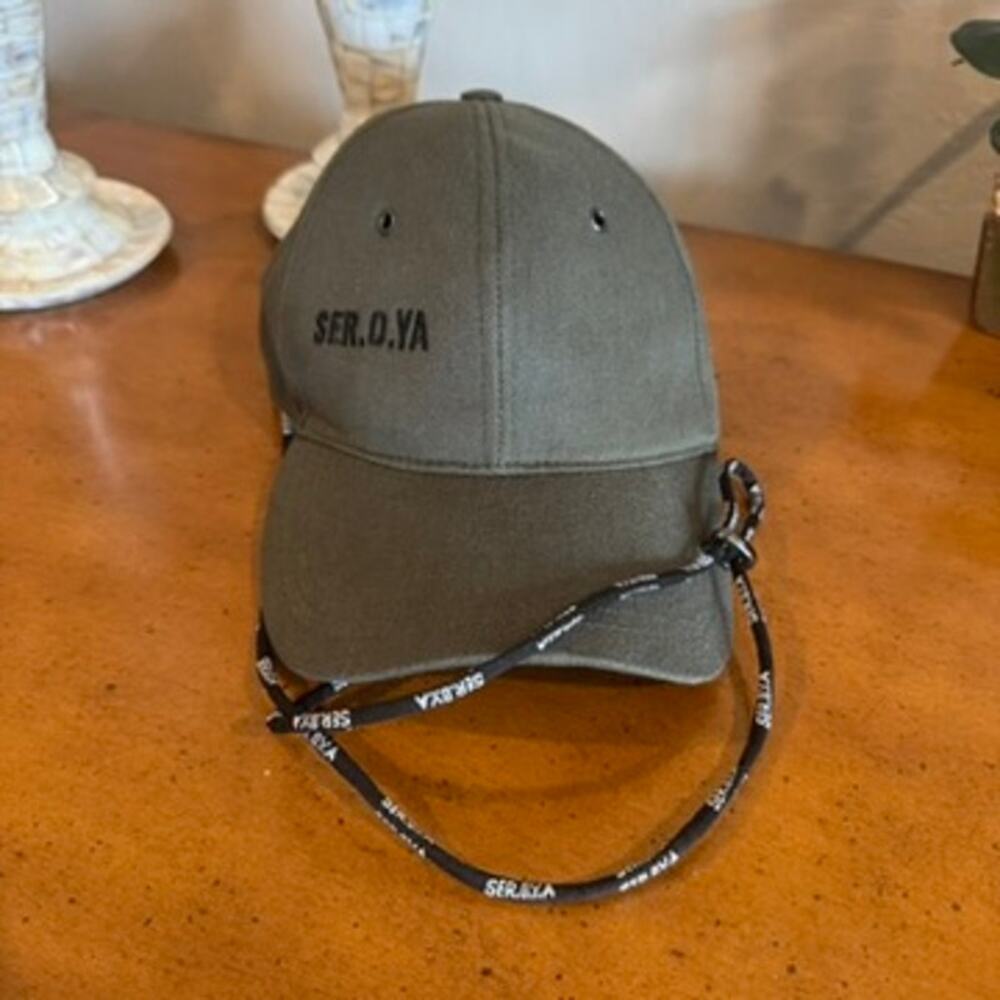 Ser.o.ya Cotton Twill Cap Olive Green M/L – Brand New, Sold Out $75 Retail - Picture 2 of 5